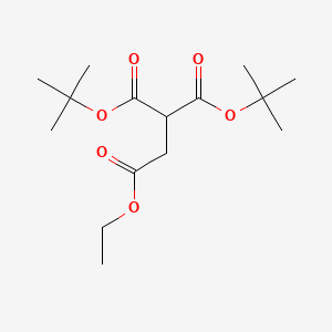 Tert-butyl ethyl 2-[(tert-butyl)oxycarbonyl]butane-1,4-dioate