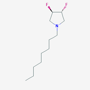(3R,4R)-1-N-Octyl-3,4-difluoropyrrolidine
