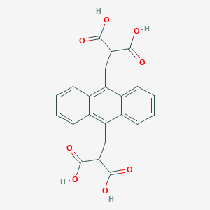 9,10-Anthracenediyl-bis(methylene)dimalonic acid