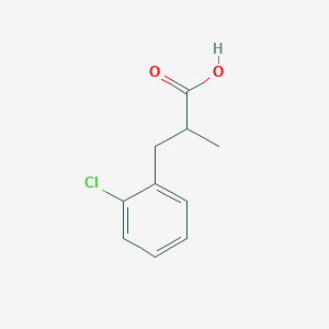 3-(2-Chlorophenyl)-2-methylpropanoic acid