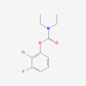 2-Bromo-3-fluorophenyl N,N-diethylcarbamate