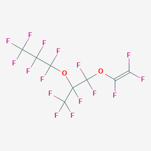 molecular formula C8F16O2 B162464 Perfluoro(5-methyl-3,6-dioxanon-1-ene) CAS No. 1644-11-7