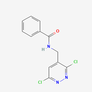 N-((3,6-Dichloropyridazin-4-yl)methyl)benzamide