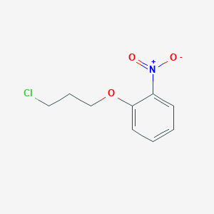 molecular formula C9H10ClNO3 B1624646 1-(3-CHLOROPROPOXY)-2-NITROBENZENE CAS No. 37576-04-8