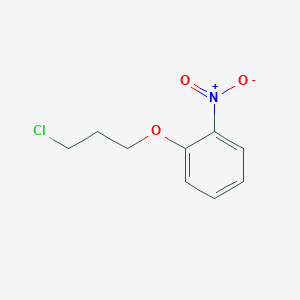 molecular formula C9H10ClNO3 B1624646 1-(3-Chloro-propoxy)-2-nitro-benzene CAS No. 37576-04-8