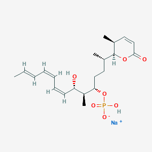 molecular formula C21H32NaO7P B162469 Cytostatin CAS No. 457070-06-3