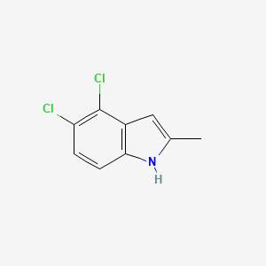 molecular formula C9H7Cl2N B1624691 4,5-dichloro-2-methyl-1H-indole CAS No. 479422-01-0