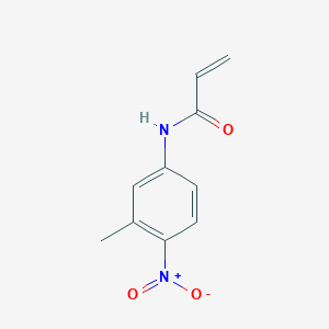 molecular formula C10H10N2O3 B1624692 N-(3-Methyl-4-nitrophenyl)acrylamide CAS No. 91818-40-5