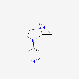 4-(Pyridin-4-YL)-1,4-diazabicyclo[3.1.1]heptane