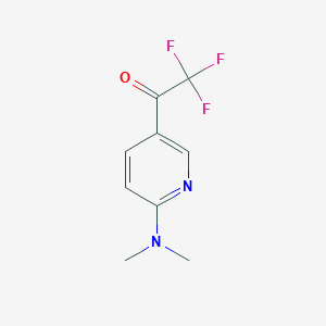 1-(6-(Dimethylamino)pyridin-3-yl)-2,2,2-trifluoroethanone