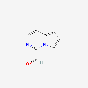 Pyrrolo[1,2-c]pyrimidine-1-carbaldehyde