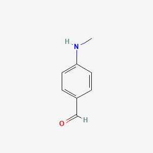 molecular formula C8H9NO B1624761 4-(Methylamino)benzaldehyde CAS No. 556-21-8