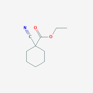 molecular formula C10H15NO2 B1624763 Ethyl 1-cyanocyclohexanecarboxylate CAS No. 1130-21-8