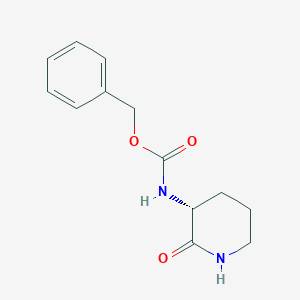 (R)-Benzyl (2-oxopiperidin-3-yl)carbamate