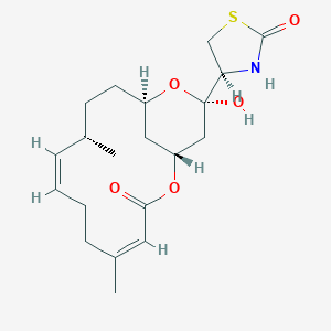 molecular formula C20H29NO5S B162478 16-Epi-latrunculin B 
