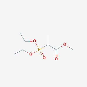 molecular formula C8H17O5P B1624794 Methyl 2-diethoxyphosphorylpropanoate CAS No. 29668-62-0