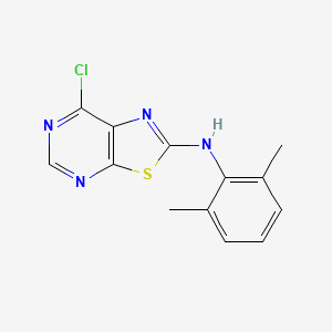 (7-Chlorothiazolo[5,4-d]pyrimidin-2-yl)-(2,6-dimethylphenyl)amine
