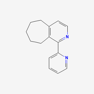 1-(Pyridin-2-YL)-6,7,8,9-tetrahydro-5H-cyclohepta[C]pyridine