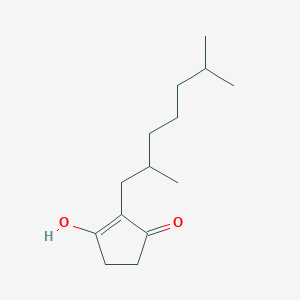 2-(2,6-Dimethylheptyl)-3-hydroxycyclopent-2-enone