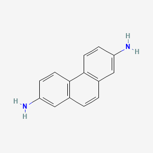 molecular formula C14H12N2 B1624816 2,7-Phenanthrenediamine CAS No. 62245-46-9