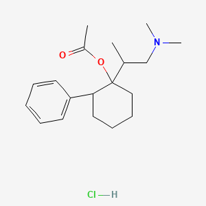 molecular formula C19H30ClNO2 B1624818 Nexeridine hydrochloride CAS No. 53716-47-5
