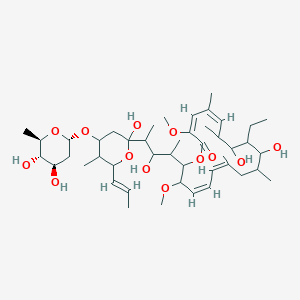 molecular formula C45H74O13 B162482 Concanamycin C CAS No. 81552-34-3