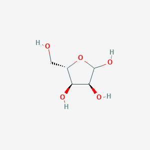 molecular formula C5H10O5 B1624824 L-ribofuranose CAS No. 41546-21-8