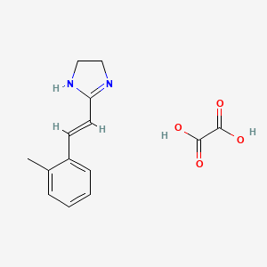 molecular formula C14H16N2O4 B1624828 Metrazoline CAS No. 221225-04-3