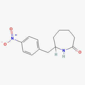 Hexahydro-7-[(4-nitrophenyl)methyl]-2H-azepin-2-one
