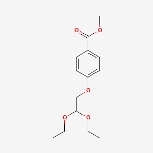 molecular formula C14H20O5 B1624838 Methyl 4-(2,2-diethoxyethoxy)benzoate CAS No. 93749-47-4