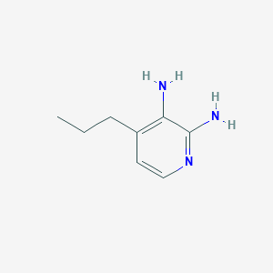 molecular formula C8H13N3 B162484 4-Propylpyridine-2,3-diamine CAS No. 135070-77-8