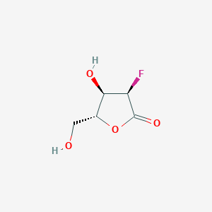 (3R,4R,5R)-3-Fluoro-4-hydroxy-5-(hydroxymethyl)dihydrofuran-2(3H)-one