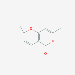 2,2,7-Trimethyl-2H-pyrano[4,3-b]pyran-5-one