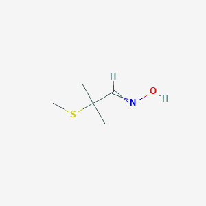 molecular formula C5H11NOS B162486 Aldicarb oxime CAS No. 1646-75-9