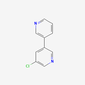 molecular formula C10H7ClN2 B1624860 5-Chloro-3,3'-bipyridine CAS No. 284040-67-1