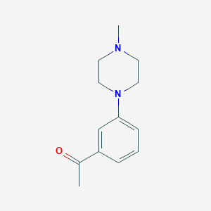 1-[3-(4-Methyl-piperazin-1-YL)-phenyl]-ethanone