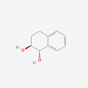 molecular formula C10H12O2 B1624867 (1S,2S)-1,2-Dihydroxy-1,2,3,4-tetrahydronaphthalene CAS No. 23190-43-4