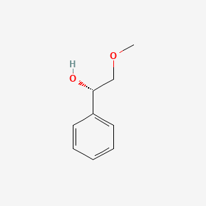 molecular formula C9H12O2 B1624869 (S)-2-Methoxy-1-phenylethanol CAS No. 65487-97-0