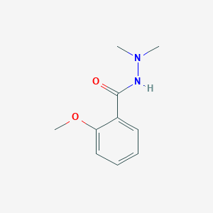 molecular formula C10H14N2O2 B1624873 2-Methoxy-N',N'-dimethylbenzohydrazide CAS No. 256664-93-4