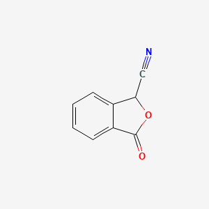 molecular formula C9H5NO2 B1624886 Cyanophthalide CAS No. 27613-27-0