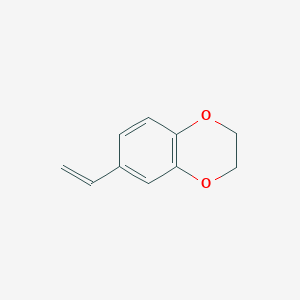 molecular formula C10H10O2 B1624895 6-Vinyl-2,3-dihydrobenzo[b][1,4]dioxine CAS No. 67200-27-5
