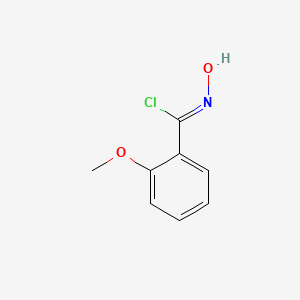 N-Hydroxy-2-methoxybenzimidoyl chloride
