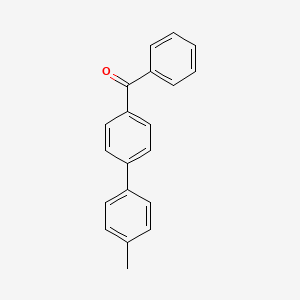 molecular formula C20H16O B1624899 (4'-Methyl biphenyl-4-yl)(phenyl)methanone CAS No. 63283-56-7