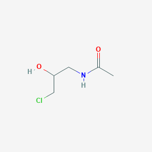 molecular formula C5H10ClNO2 B1624905 N-(3-Chloro-2-hydroxypropyl)acetamide CAS No. 3920-11-4