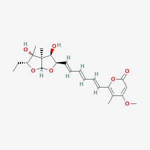 molecular formula C23H30O7 B162491 Asteltoxin CAS No. 79663-49-3