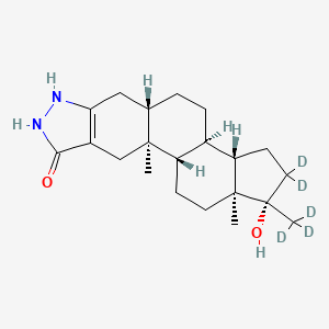 molecular formula C21H32N2O2 B1624914 3'-Hydroxy Stanozolol-d5 CAS No. 853904-68-4