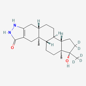 3'-Hydroxystanazolol-d5