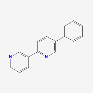 molecular formula C16H12N2 B1624916 5-Phenyl-2,3'-bipyridine CAS No. 340026-73-5