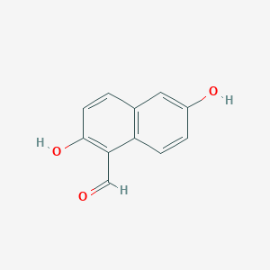 molecular formula C11H8O3 B1624930 2,6-Dihydroxy-1-naphthaldehyde CAS No. 20258-98-4