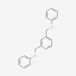 molecular formula C20H18Se2 B1624932 1,3-Bis[(phenylseleno)methyl]benzene CAS No. 239448-30-7